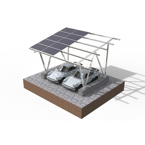 High Flexibility Carport Mounting System_W Type